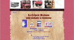 Desktop Screenshot of la-creperie-bretonne.fr