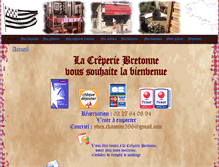 Tablet Screenshot of la-creperie-bretonne.fr